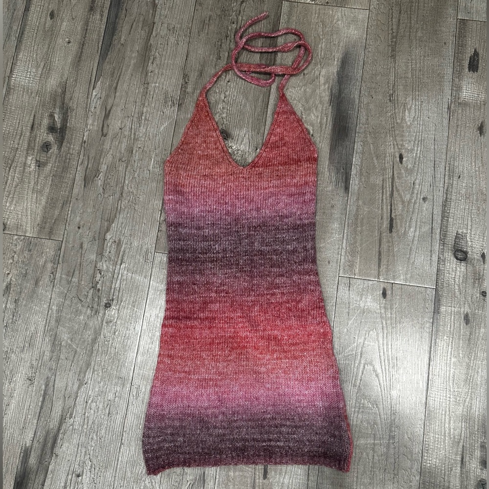 Princess Polly Blair Mini Halter Knit Dress - Picture 2 of 6
